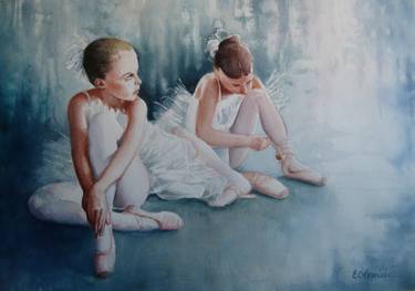 Original Fine Art Children Paintings by Elena Oleniuc