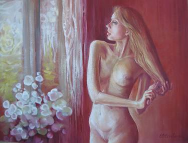 Original Fine Art Nude Paintings by Elena Oleniuc
