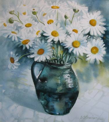 Print of Impressionism Still Life Paintings by Elena Oleniuc