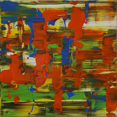 Original Abstract Expressionism Abstract Paintings by Le Nam Tran