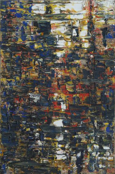 Original Abstract Expressionism Abstract Paintings by Le Nam Tran