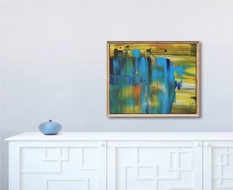 Original Abstract Painting by Le Nam Tran