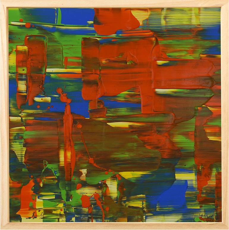 Original Abstract Painting by Le Nam Tran