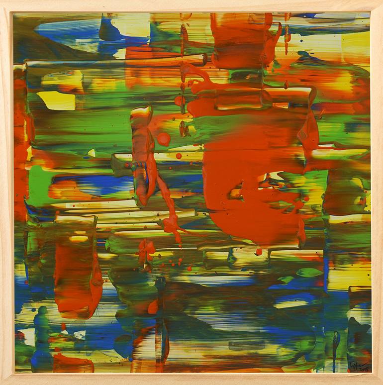 Original Abstract Painting by Le Nam Tran