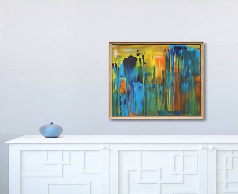 Original Abstract Painting by Le Nam Tran