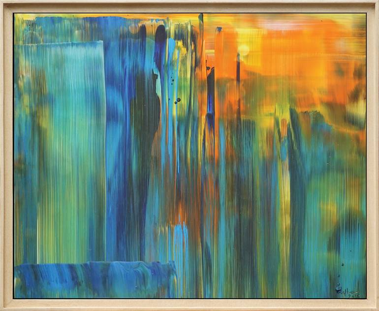 Original Abstract Painting by Le Nam Tran