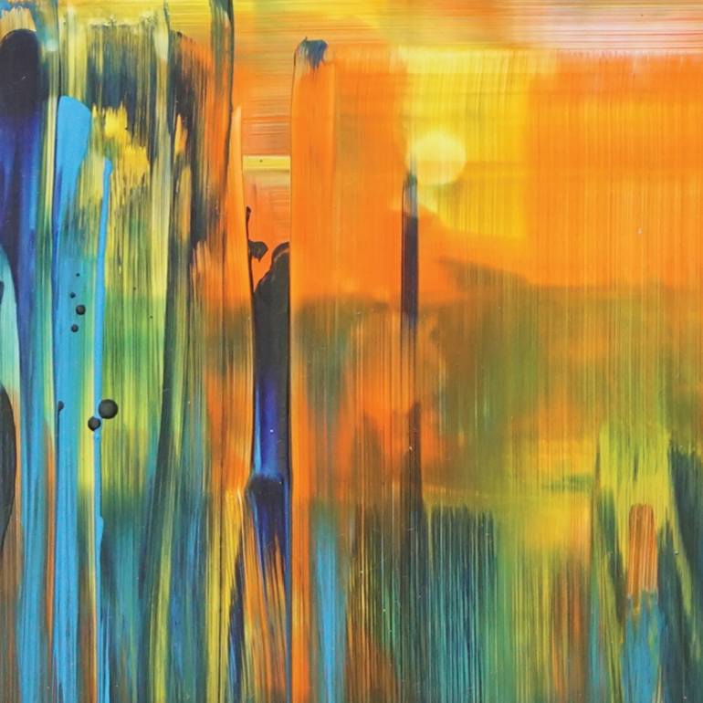 Original Abstract Painting by Le Nam Tran