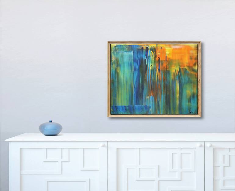 Original Abstract Painting by Le Nam Tran