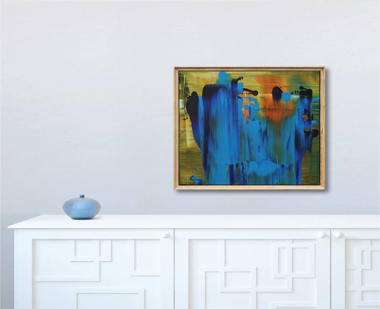 Original Abstract Painting by Le Nam Tran