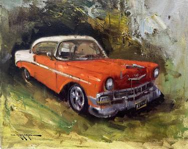Original Realism Car Paintings by Mostafa Keyhani