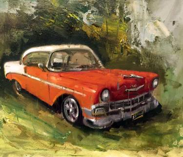 Original Car Paintings by Mostafa Keyhani