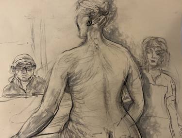 Original Portraiture Body Drawings by Kathy Shankar