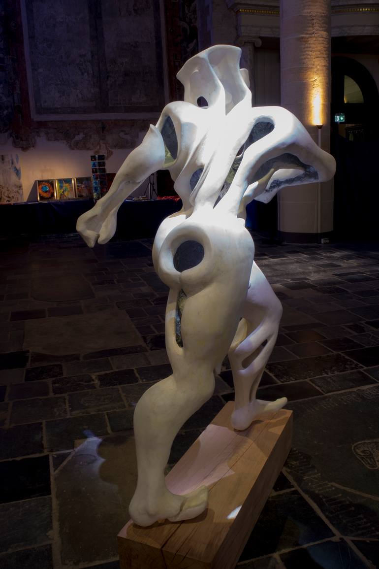Original Expressionism Men Sculpture by Othilia Verdurmen