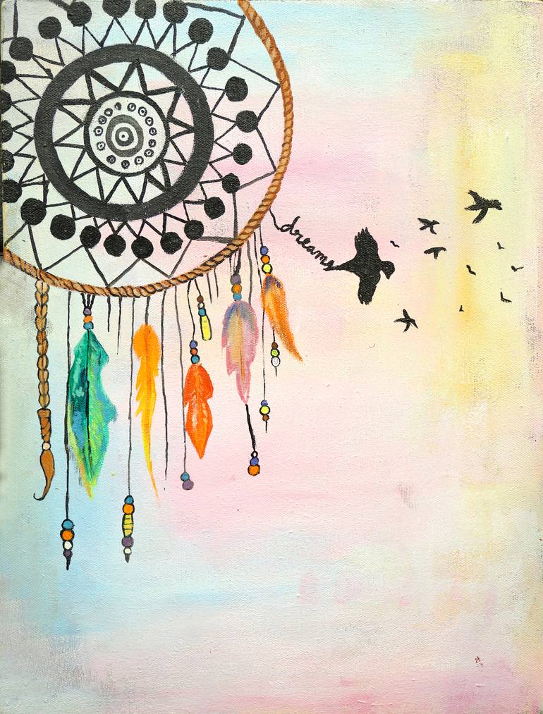 dream catcher painting