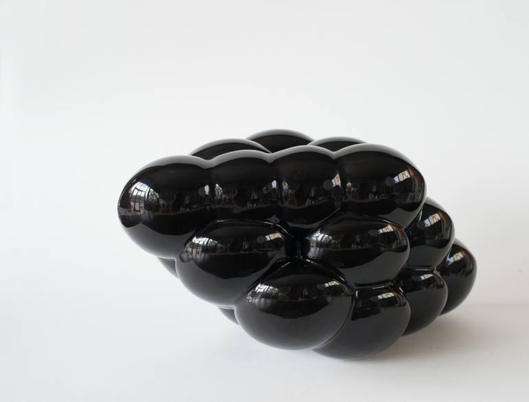 Original Abstract Geometric Sculpture by Vasile CăTăRăU