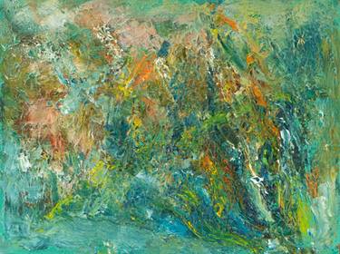 Original Abstract Expressionism Seascape Paintings by Carol Wagstaff