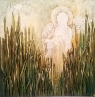 Original Religion Painting by Olivera Protic