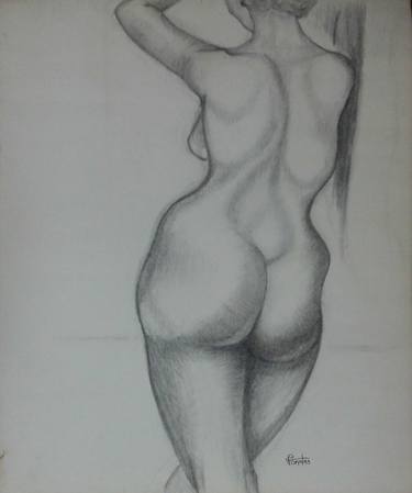 Print of Nude Paintings by Farid Maatouk