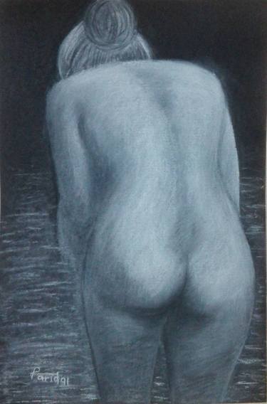 Nude 3 ( charcoal series 1975-2000) thumb