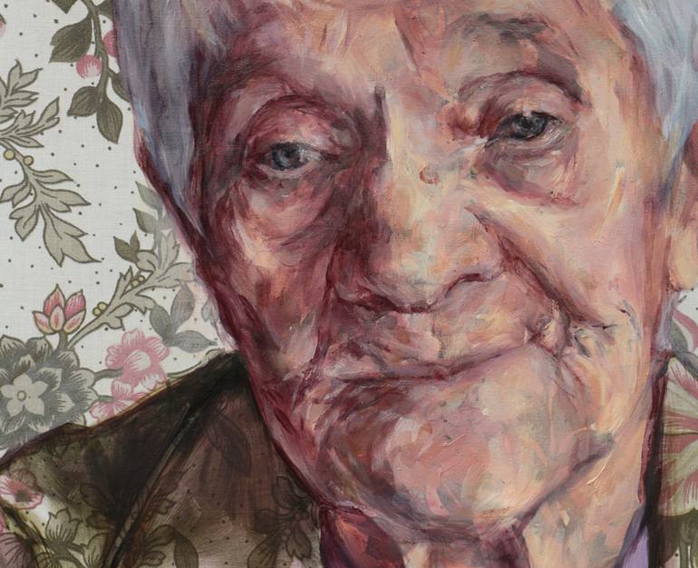 Original Figurative People Painting by Monika Polak