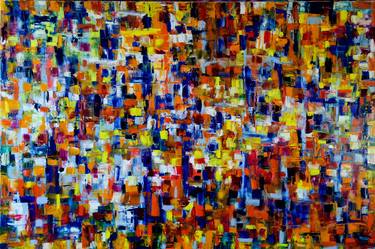 Original Abstract Expressionism Abstract Paintings by Fátima Sardinha