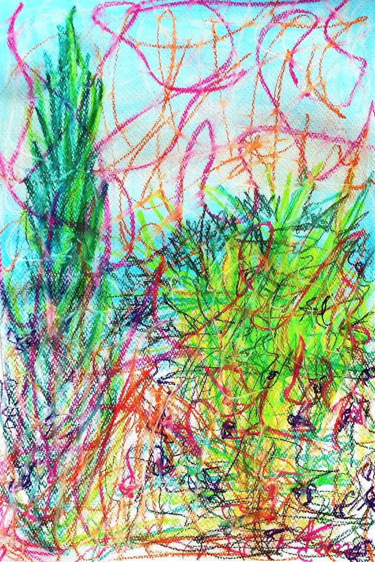 N.° 11 Marbella Outside Perception Series Painting by Fátima