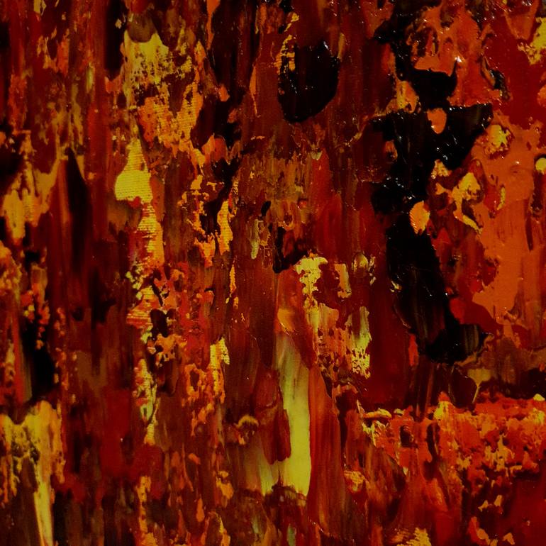 Original Abstract Expressionism Abstract Painting by Fátima Sardinha