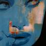 Acrylic, pencil and collage elements on canvas. Highly textured throughout. Varnished and ready to hang.