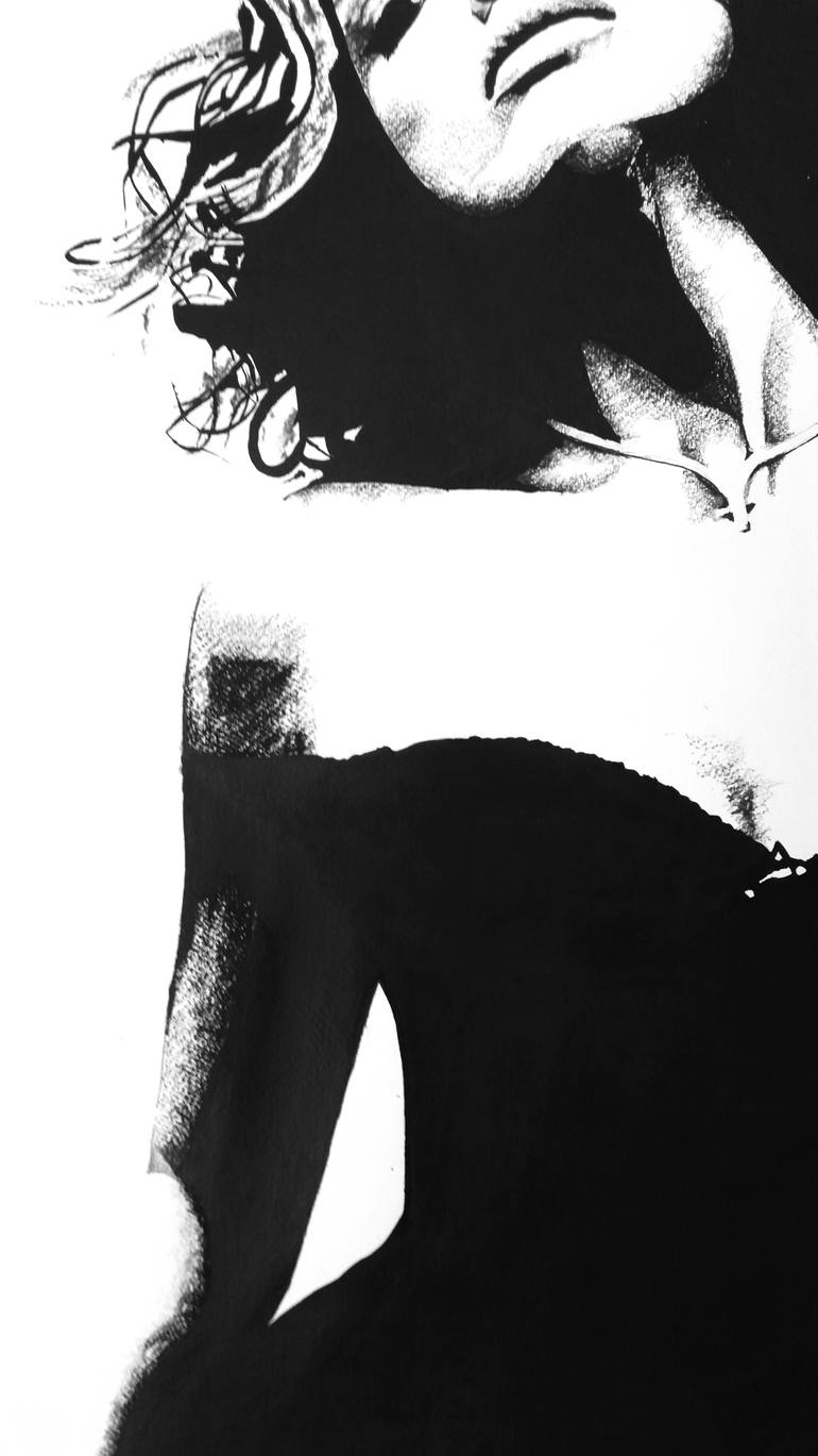 Original Conceptual Body Drawing by Holly Playford