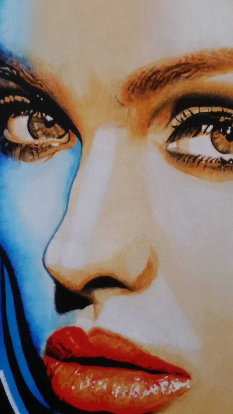 Original Conceptual People Painting by Holly Playford