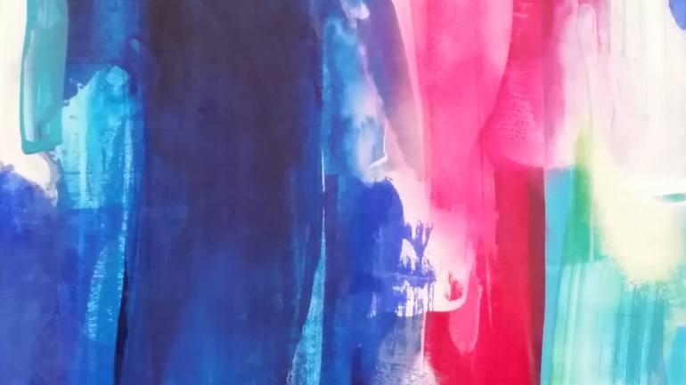 Original Abstract Painting by Holly Playford
