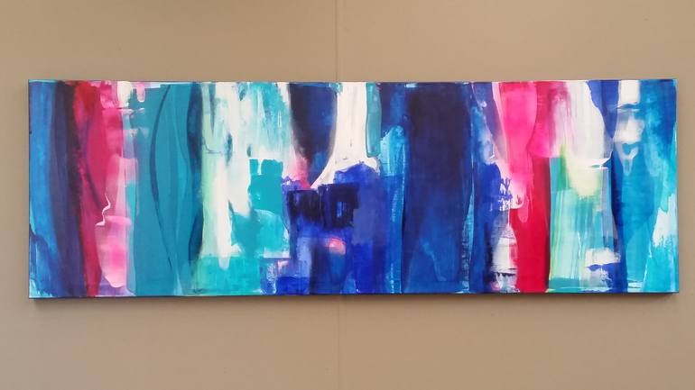 Original Abstract Painting by Holly Playford