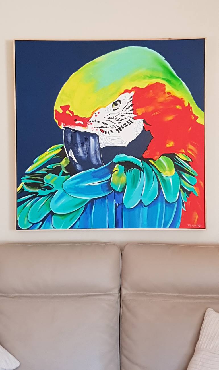 Original Modern Animal Painting by Holly Playford