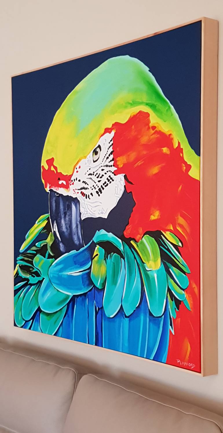 Original Modern Animal Painting by Holly Playford