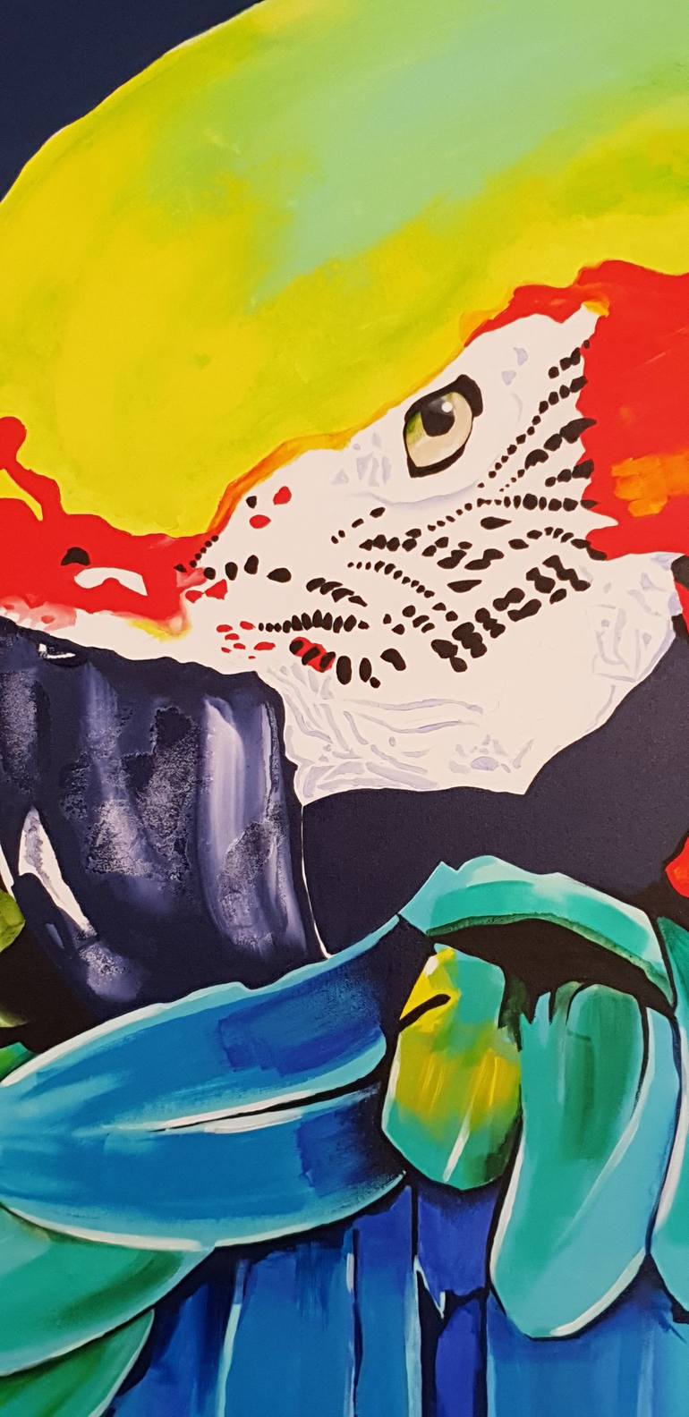 Original Modern Animal Painting by Holly Playford