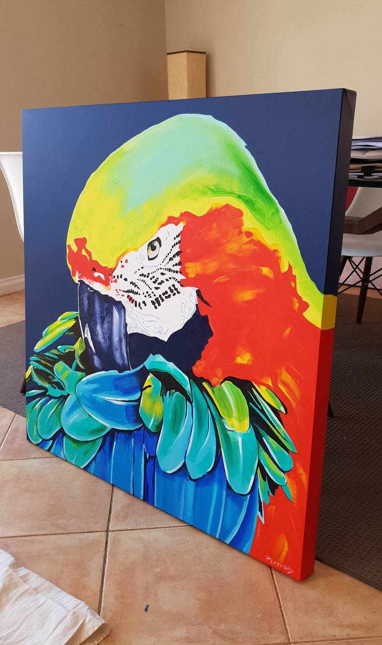 Original Modern Animal Painting by Holly Playford