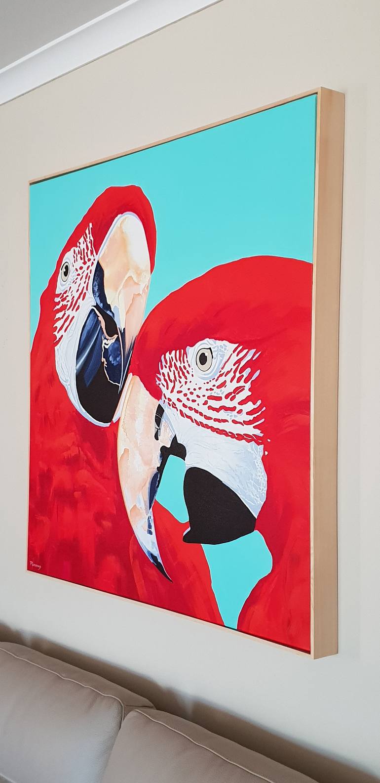 Original Conceptual Animal Painting by Holly Playford