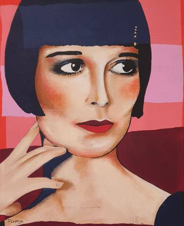 Print of Art Deco People Paintings by Holly Playford