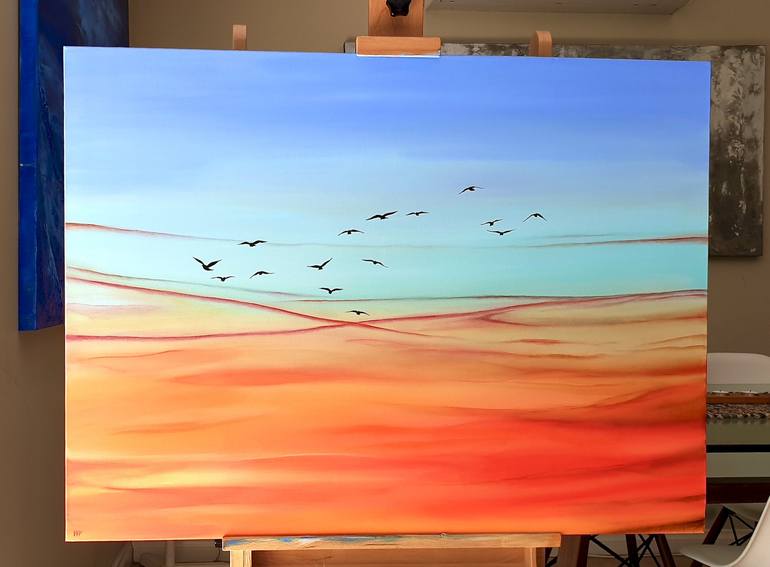 Original Conceptual Nature Painting by Holly Playford