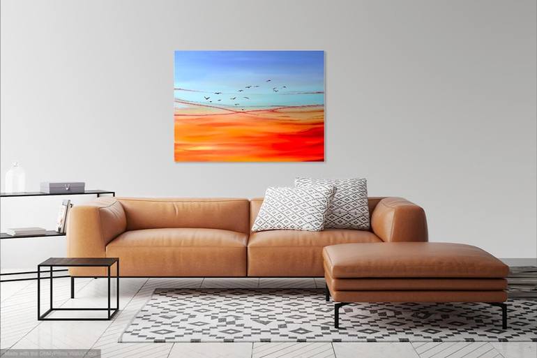 Original Conceptual Nature Painting by Holly Playford