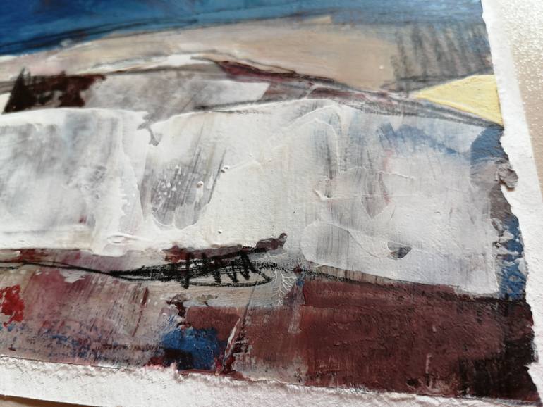 Original Abstract Landscape Painting by Olga David