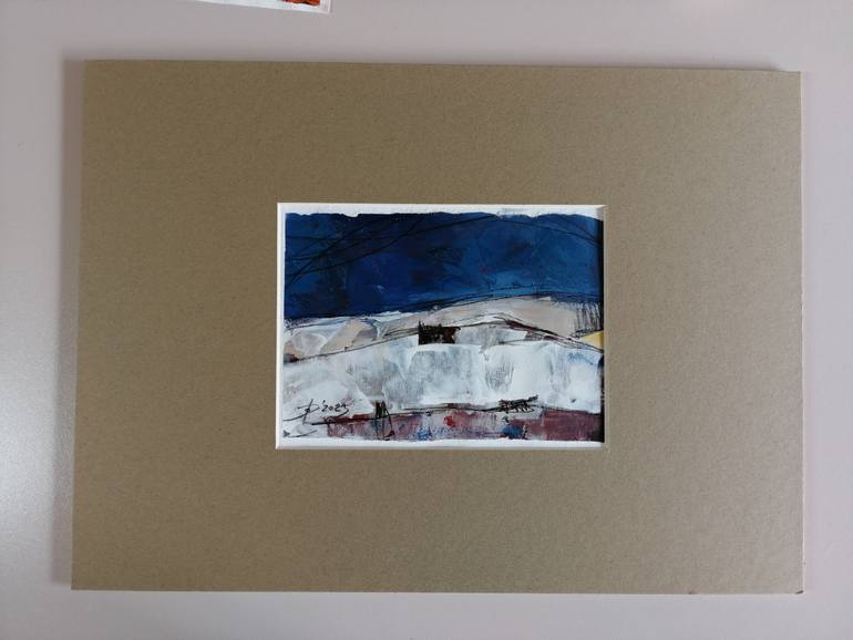 Original Abstract Landscape Painting by Olga David