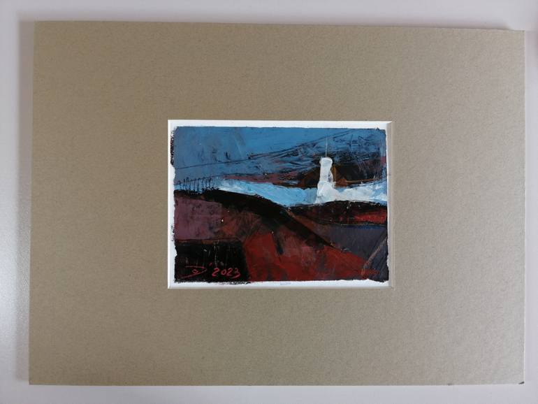 Original Abstract Landscape Painting by Olga David