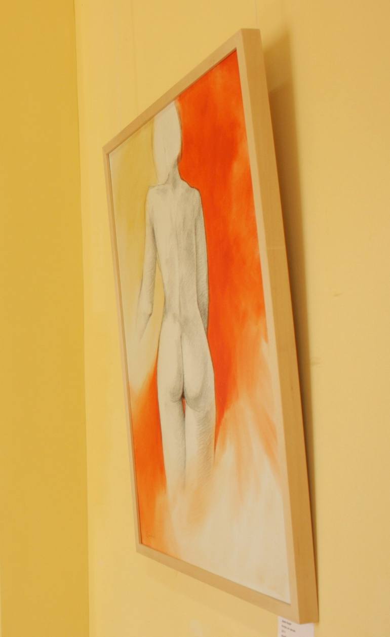 Original Figurative Erotic Painting by Olga David