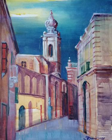 Print of Figurative Architecture Paintings by Olga David