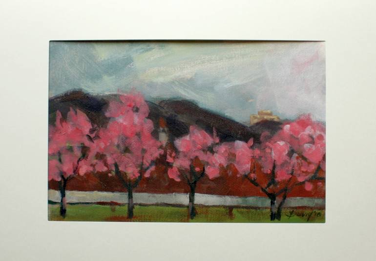 Original Figurative Landscape Painting by Olga David