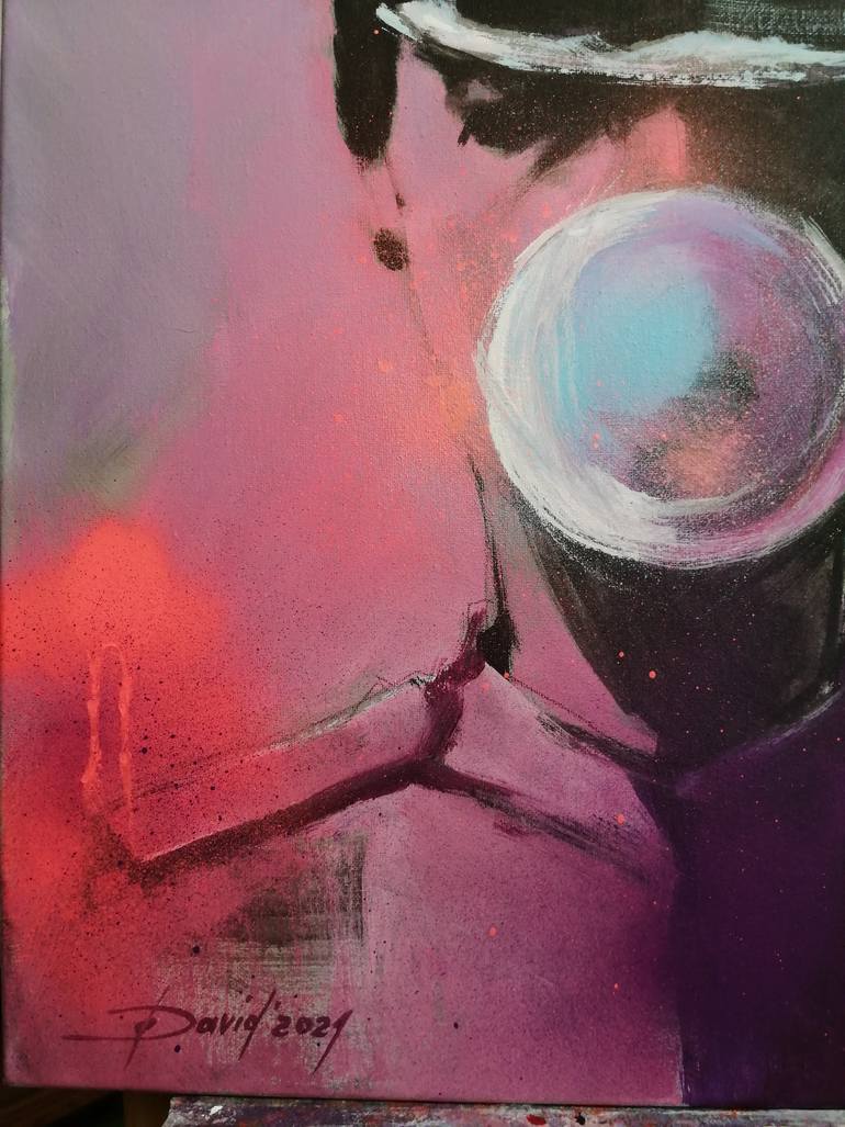 Original Figurative People Painting by Olga David