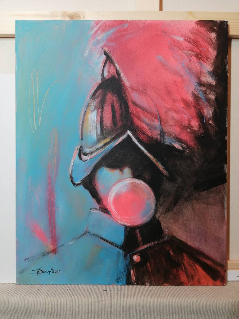 Original Figurative People Painting by Olga David