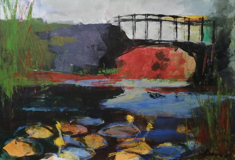 Print of Figurative Landscape Drawings by Olga David