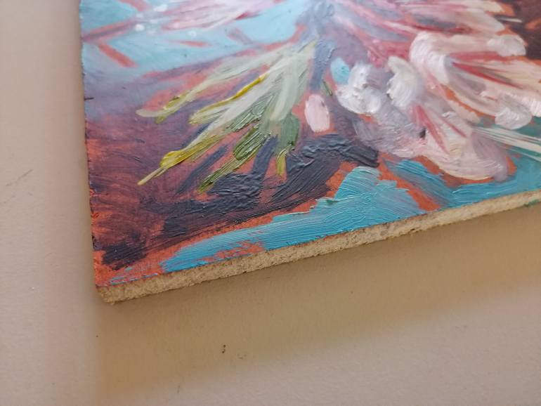 Original Expressionism Floral Painting by Olga David